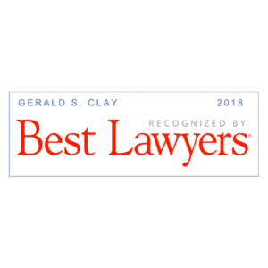 Best Lawyers 2018 Award Gerald Clay