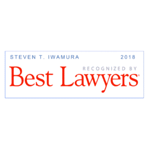 Best Lawyers 2018 Award Steven Iwamura