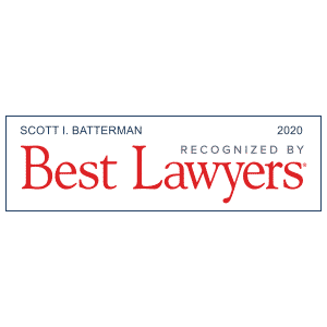 Scott Batterman Best Lawyers 2020 Award