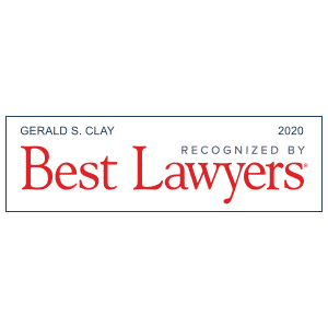 Gerald Clay Best Lawyers 2020 Award