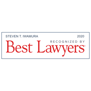 Steven Iwamura Best Lawyers 2020 Award