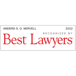 Anders Nervell Best Lawyers 2022