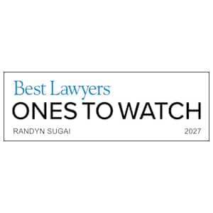 Randyn Sugai Ones to Watch Best Lawyers 2027